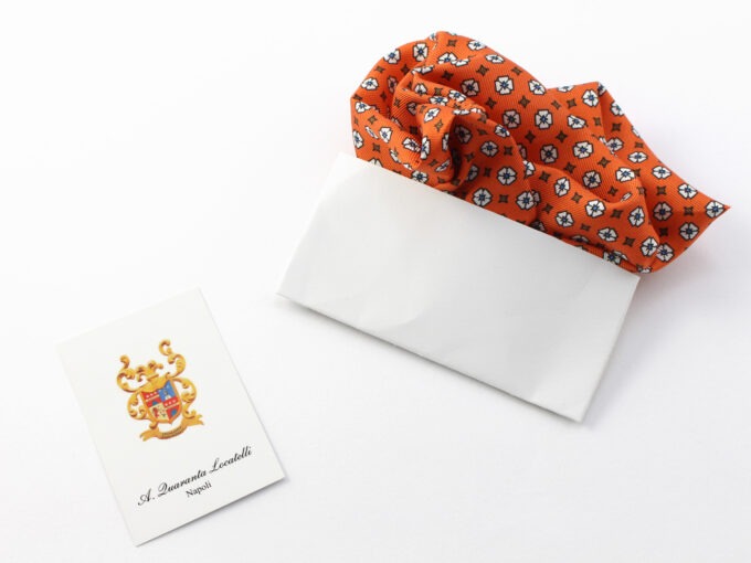 Silk pocket handkerchief